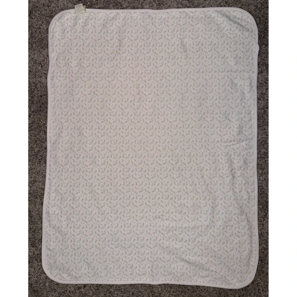 Classic Pooh Pink Floral Baby Blanket Wanders In Poohs Garden Writing